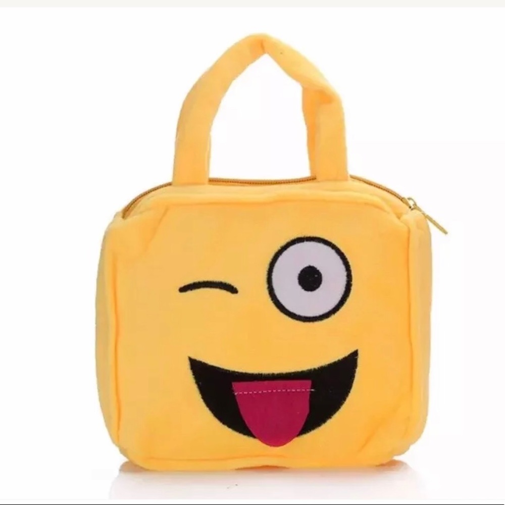 🦋Host Pick🦋Mojoyce Purse Girls Emoji Wink Eye